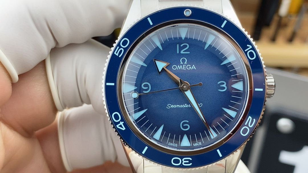 Omega Seamaster 300M 75th Anniversary "Summer Blue" 41MM