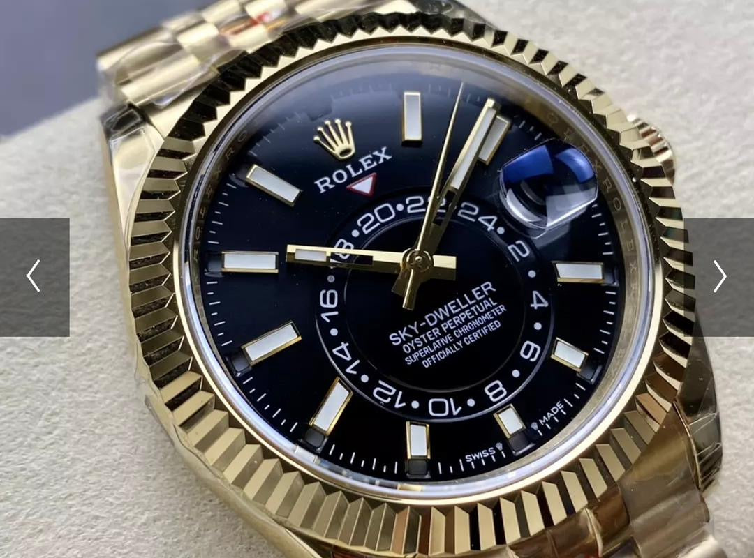 Rolex Sky-Dweller Gold 326935 Swiss Superclone 1:1 Best Factory