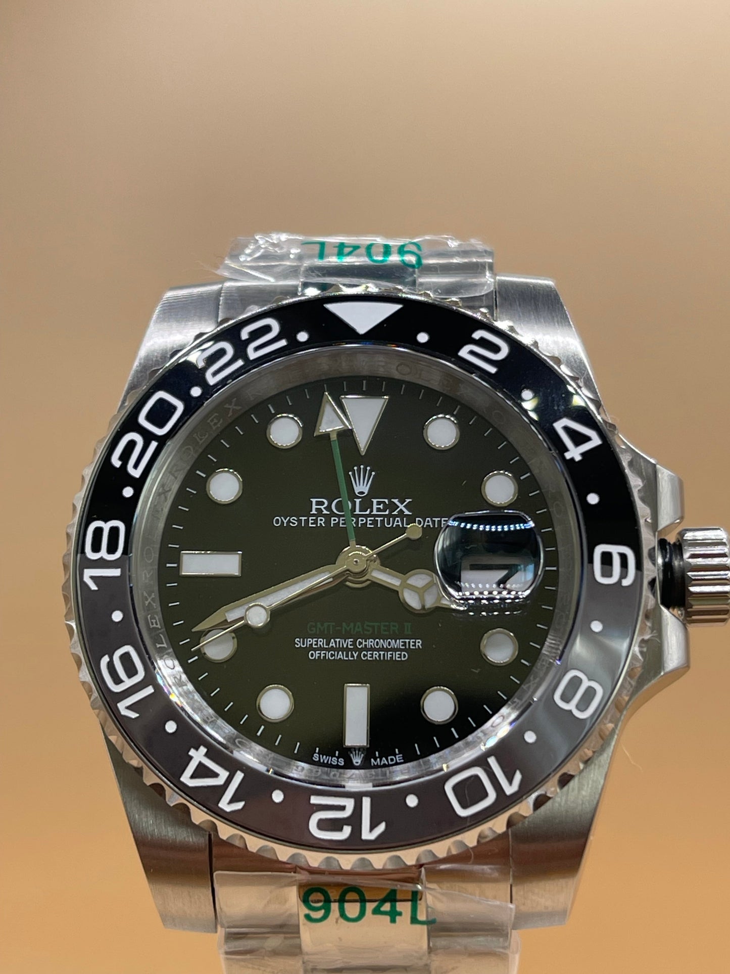 Rolex GMT Master II 40’ Bruce Wayne 126710GRNR Clone