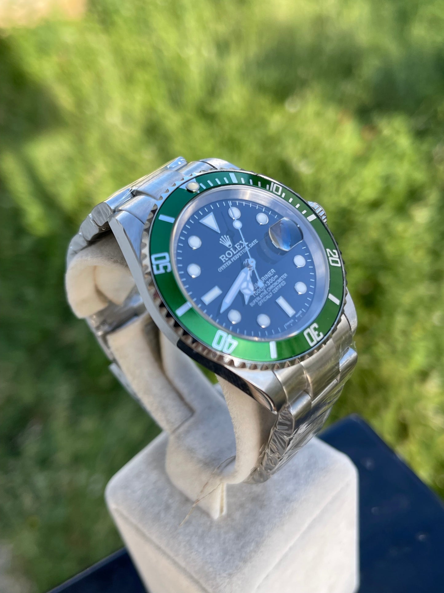 ROLEX SUBMARINER KERMIT CLONE