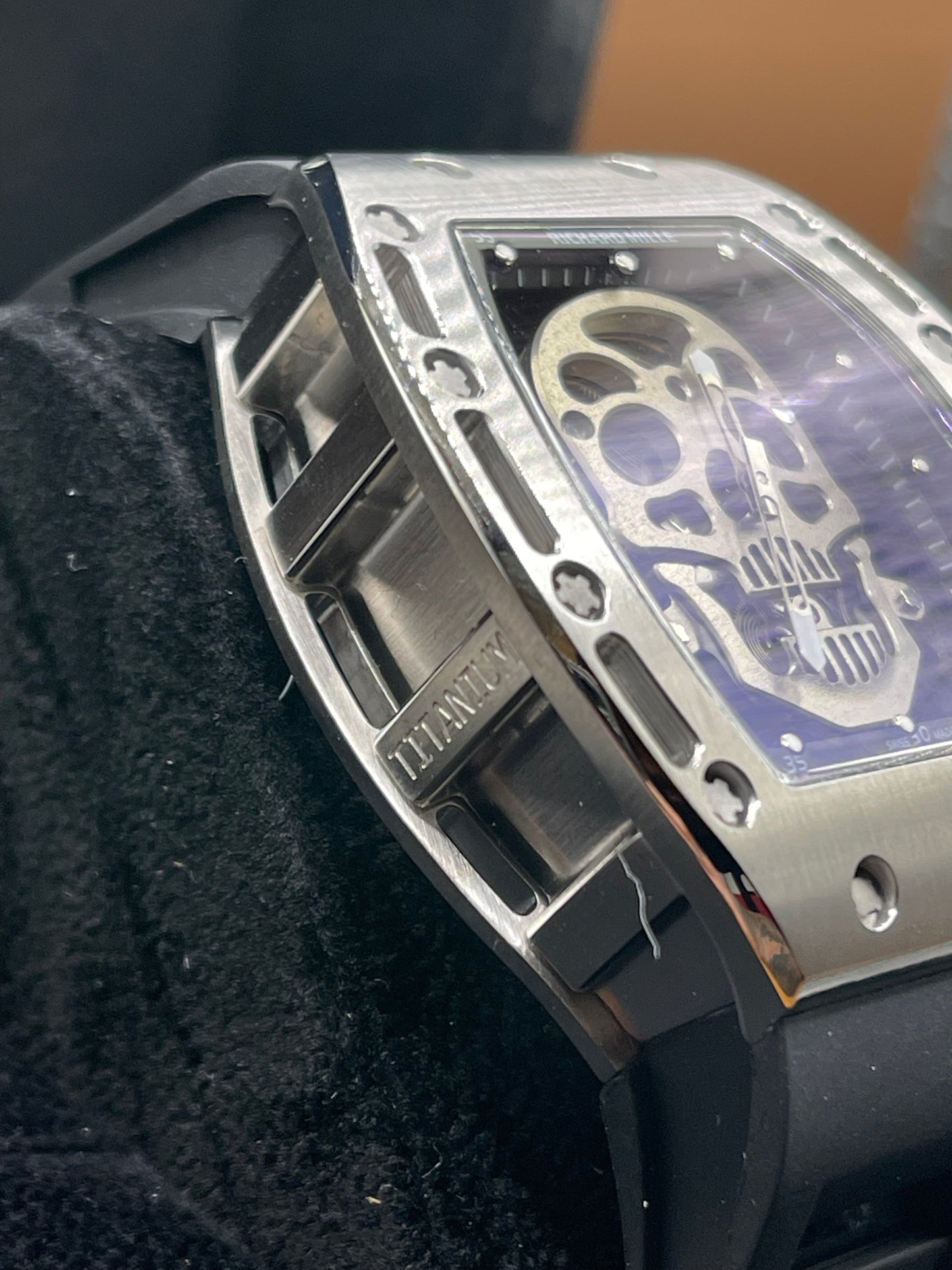 Richard Mille Skull Swiss Movement Superclone