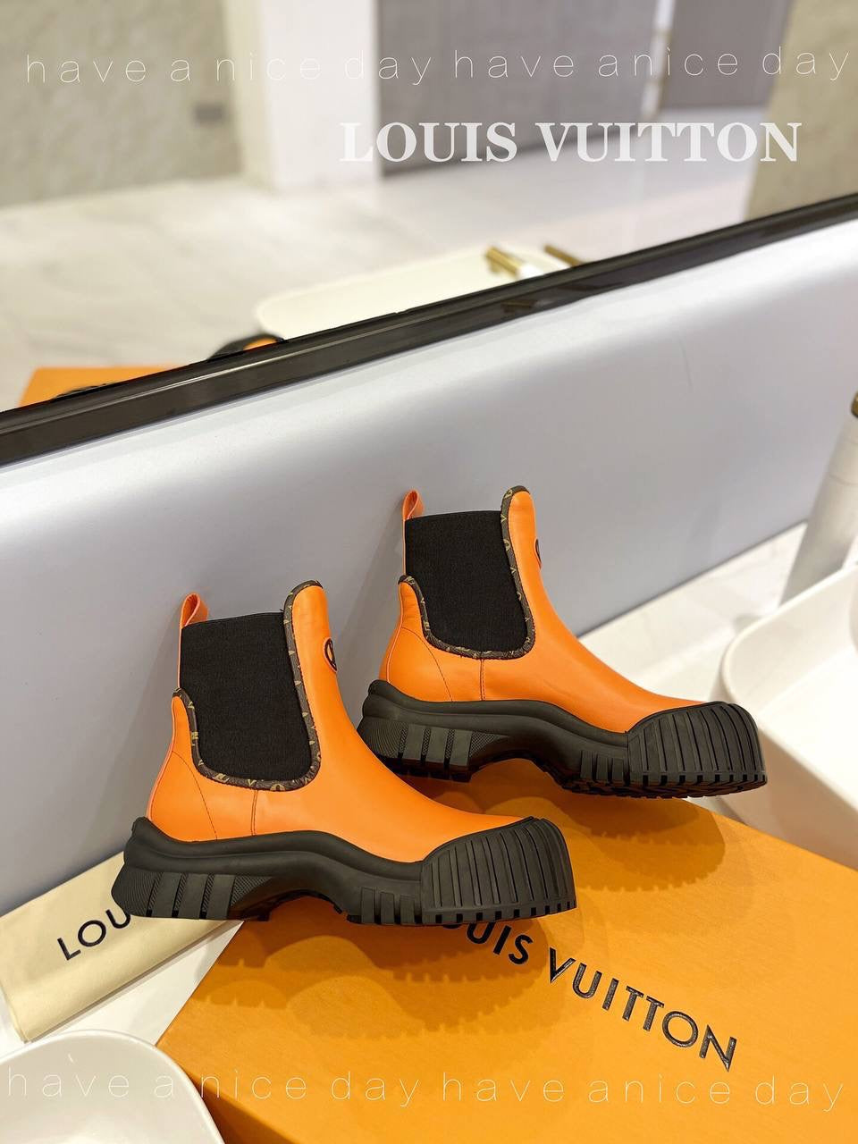 Louis Vuitton boots