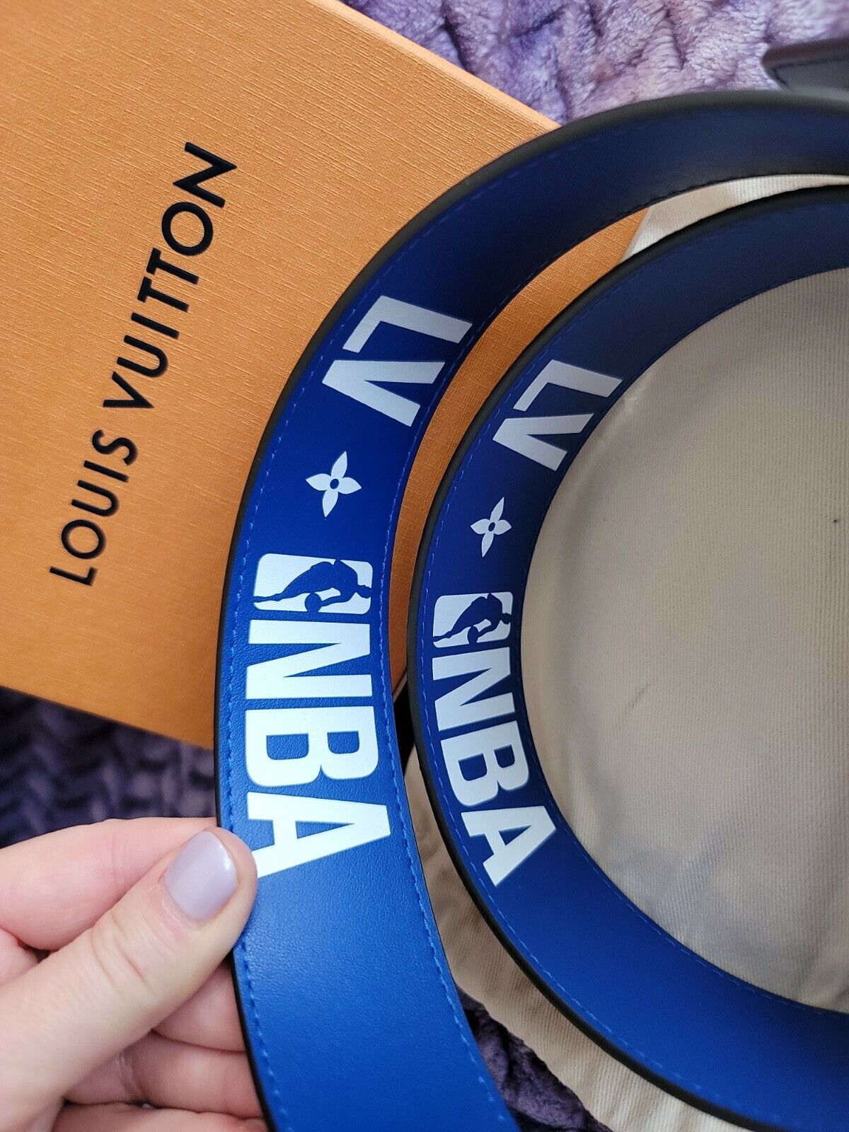 Louis Vuitton x NBA Belt