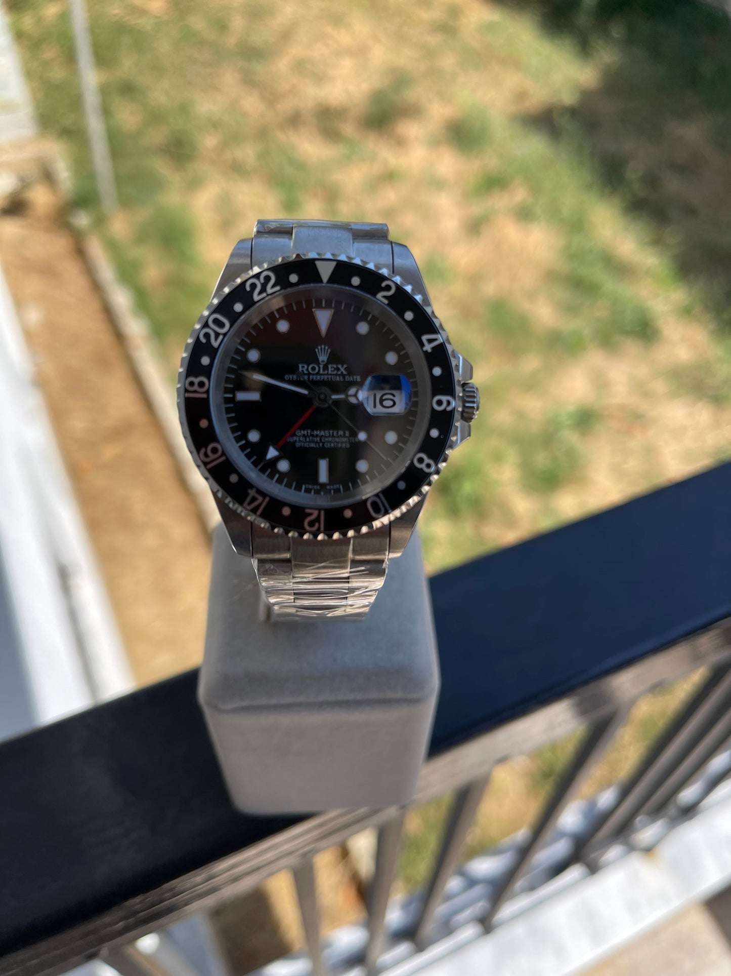 ROLEX GMT MASTER BLACK CLONE