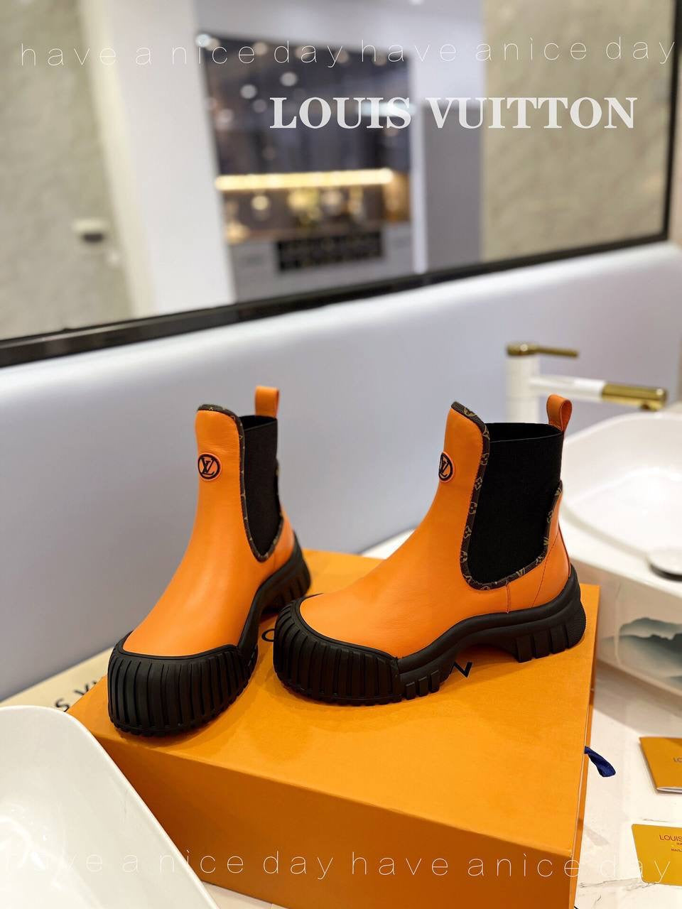 Louis Vuitton boots