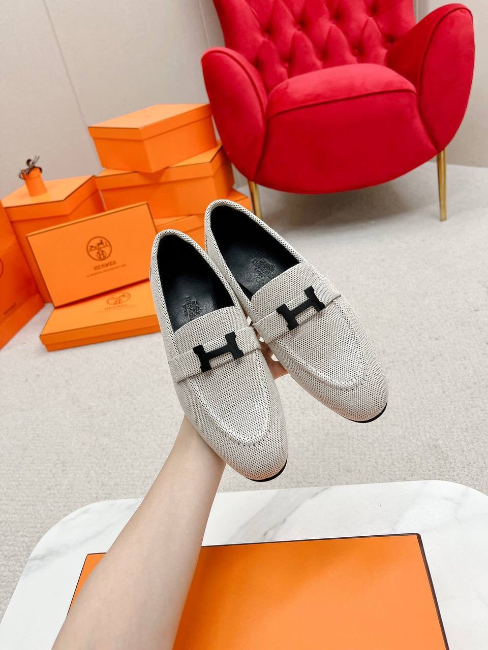 Hermes Shoes Loafer Womens
