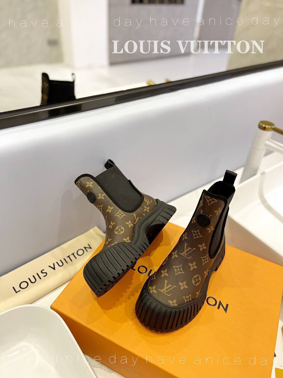 Louis Vuitton boots