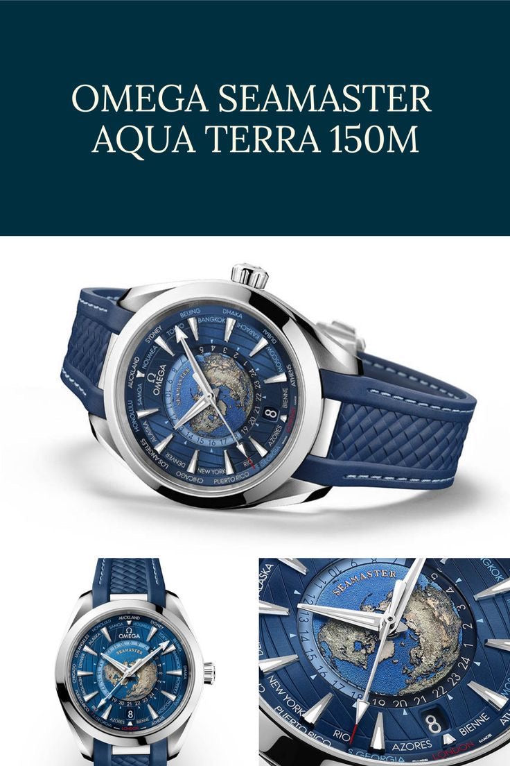 Omega Seamaster Aqua Terra GMT Worldtimer 43mm