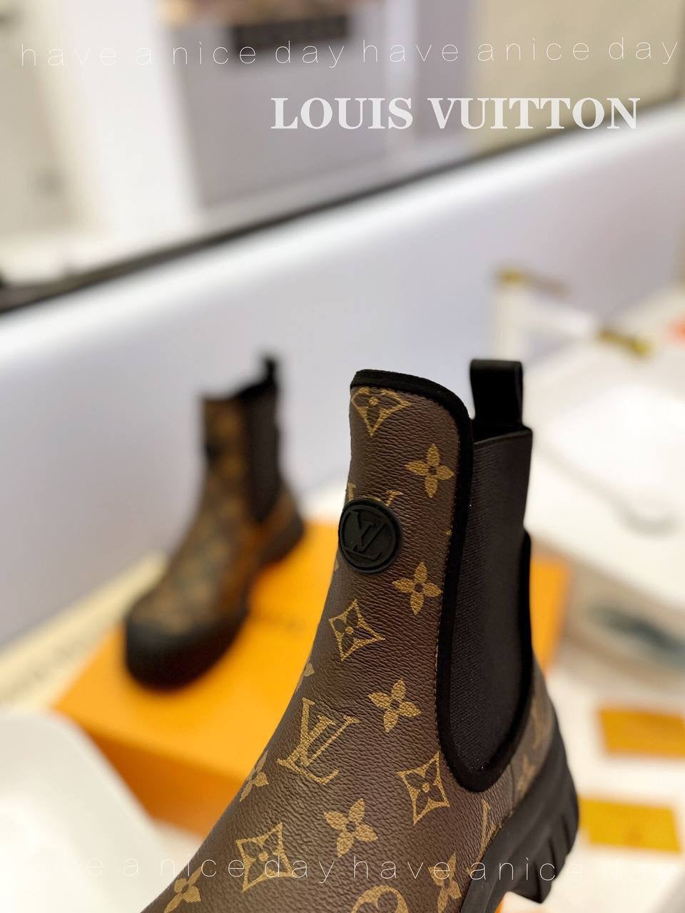 Louis Vuitton boots