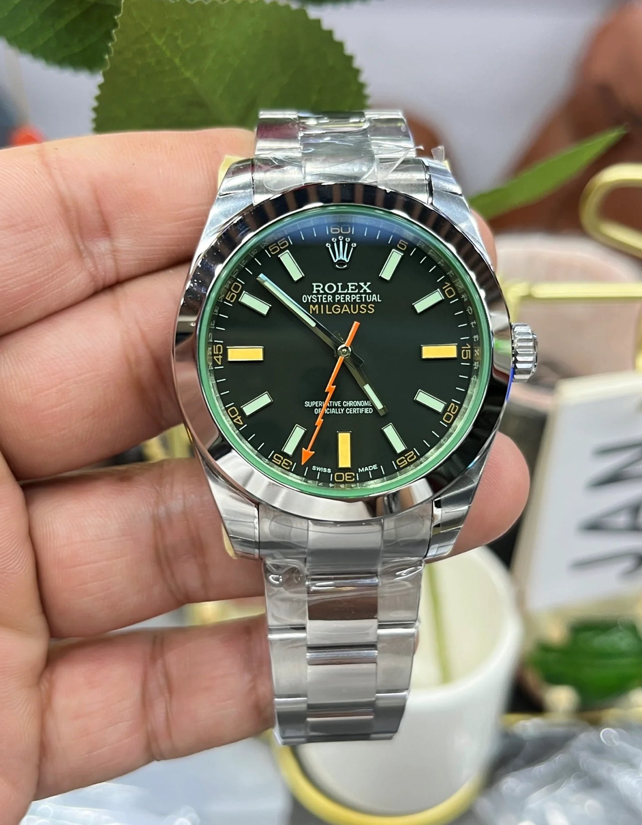 Rolex Milgause 40’ 116400 GV Clone