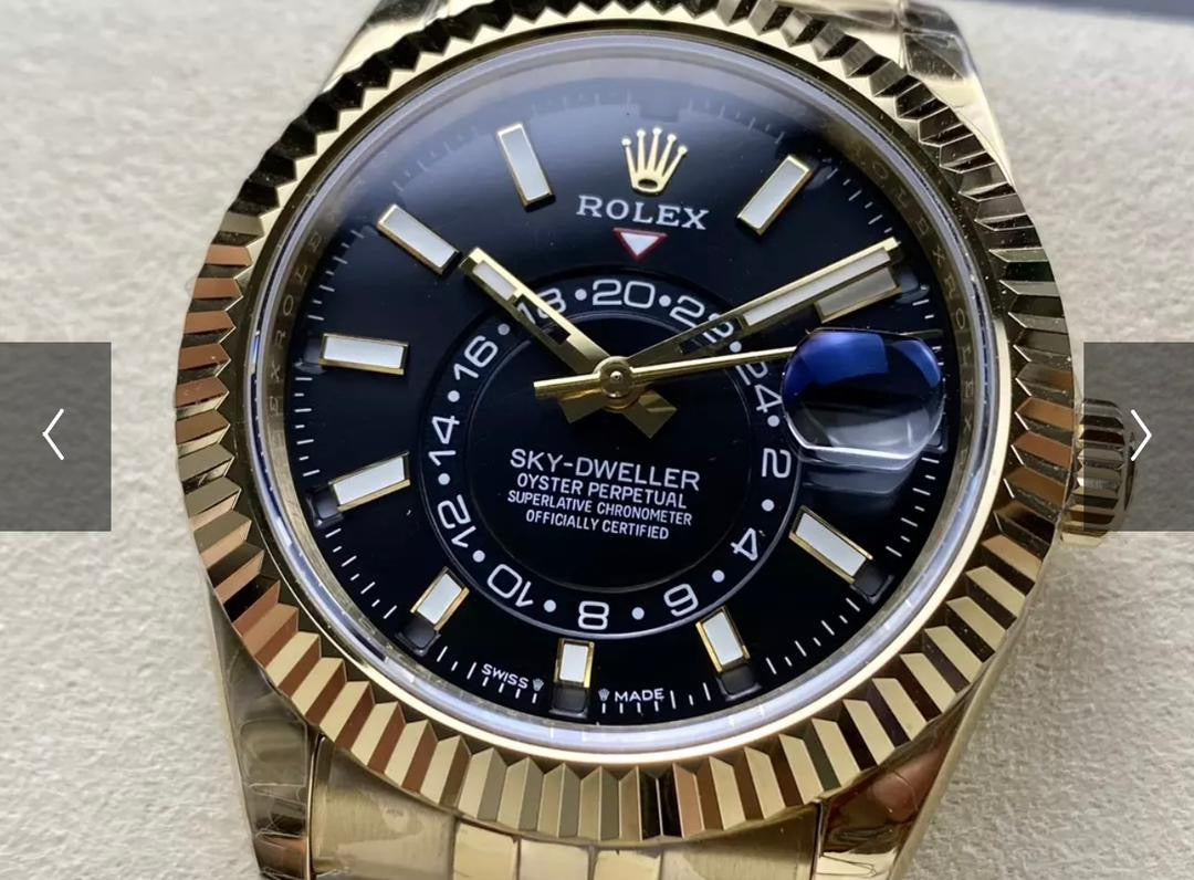 Rolex Sky-Dweller Gold 326935 Swiss Superclone 1:1 Best Factory