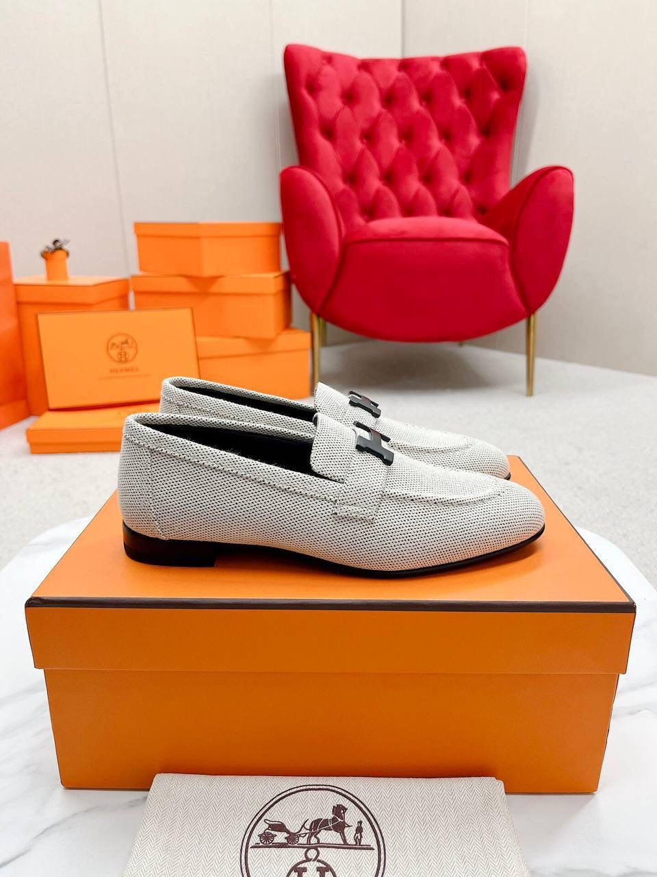 Hermes Shoes Loafer Womens