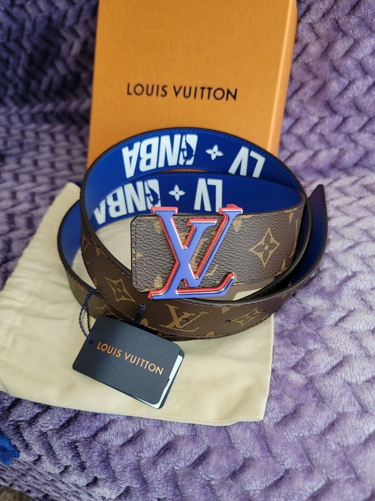 Louis Vuitton x NBA Belt