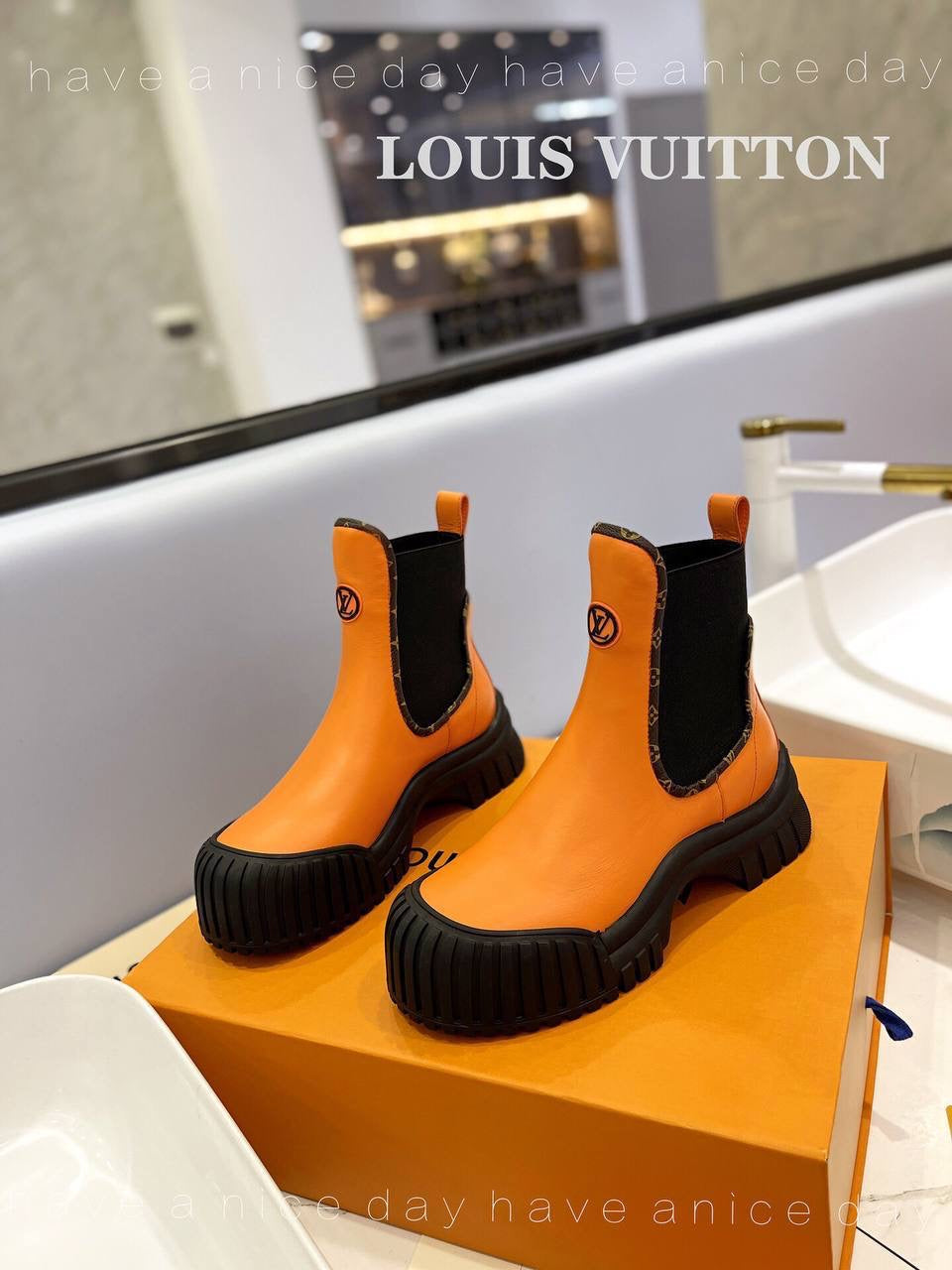 Louis Vuitton boots