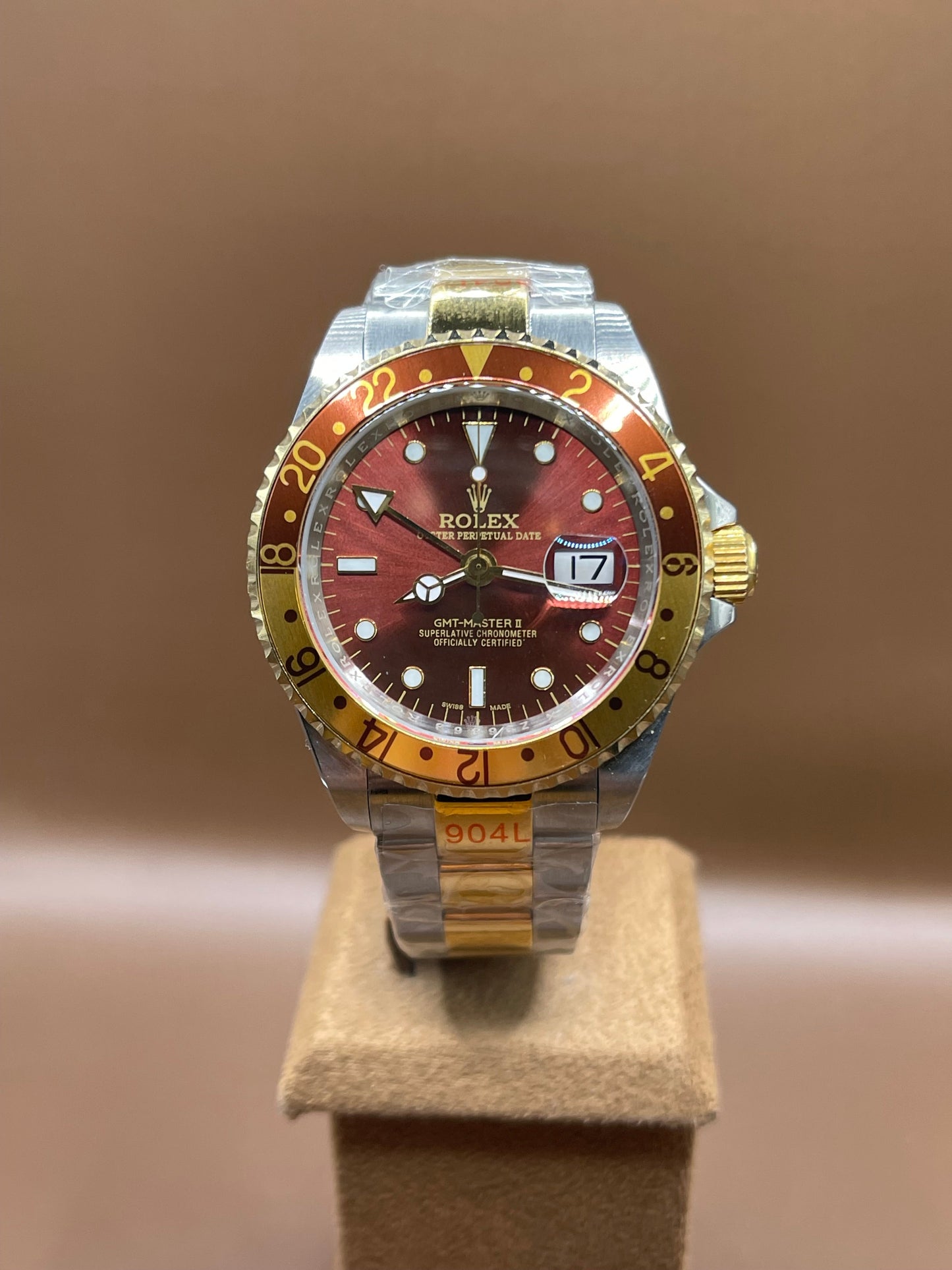 ROLEX GMT MASTER ROOTBEER CLONE