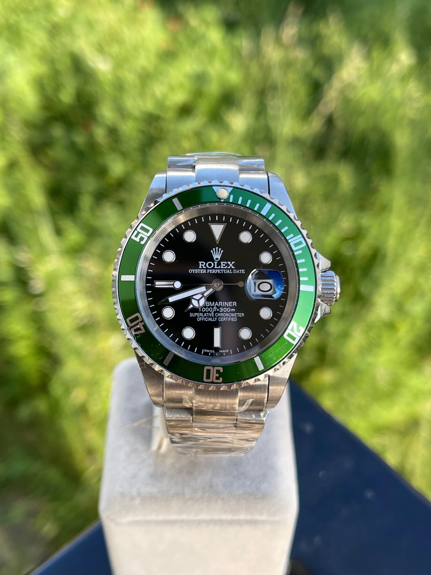 ROLEX SUBMARINER KERMIT CLONE