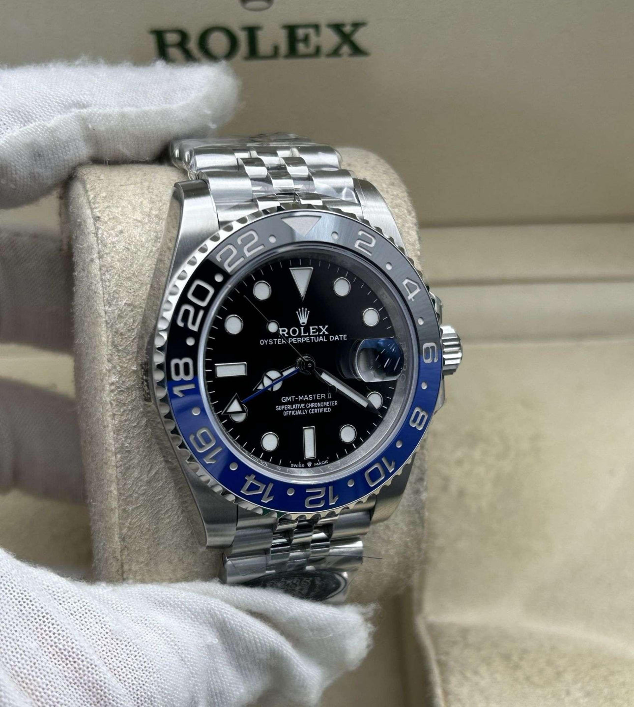 Rolex Gmt Master II Batman Jubilee Swiss Superclone 1:1 Best Factory