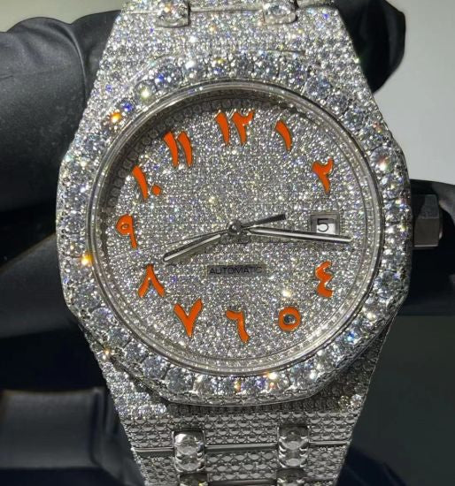Audemars Piguet Icedout 41’ Bustdown Arab Dial Superclone