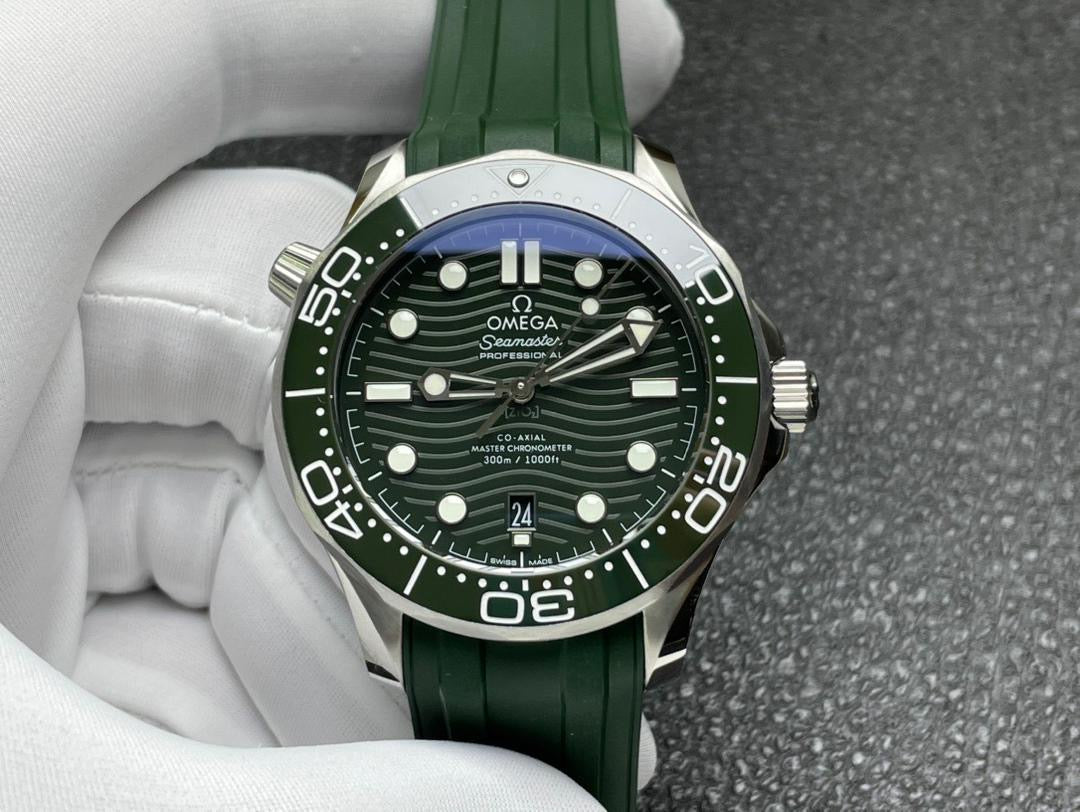 Omega Seamaster Green Diver 300M OMEGA Co-Axial 42MM