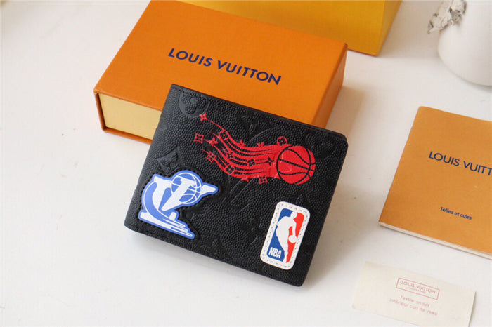 Louis Vuitton x NBA Hero Jacket Leather Multiple Wallet