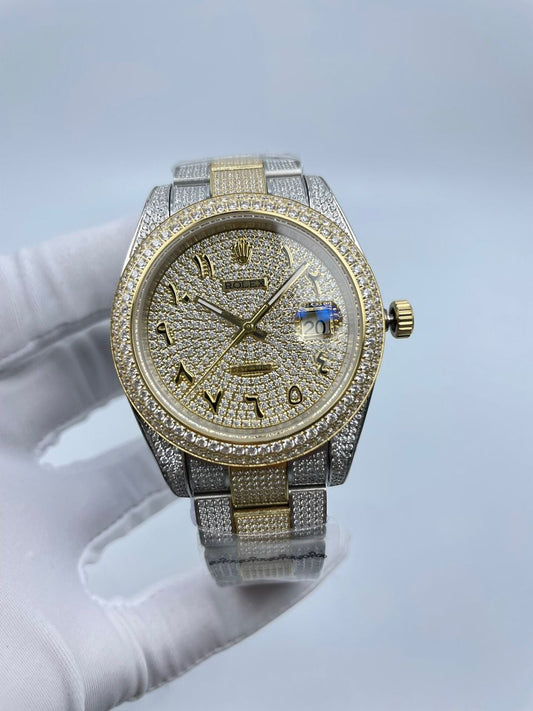 Rolex Datejust Full Diamonds Icedout superclone