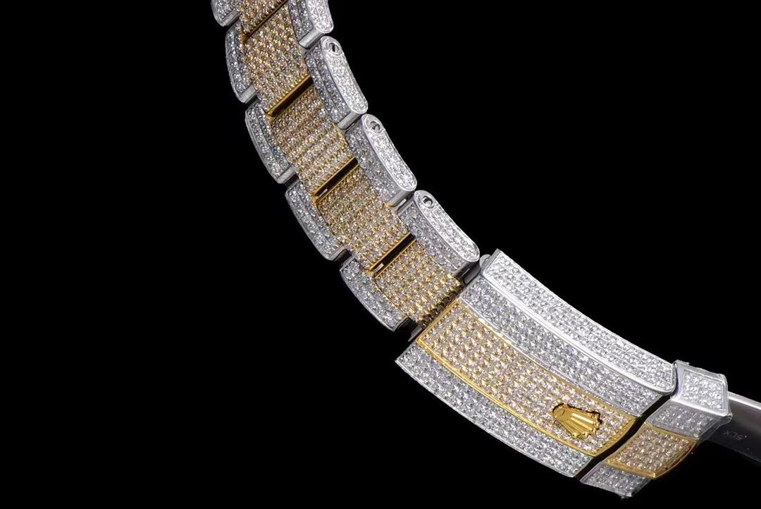 Rolex Datejust Full Diamonds Icedout superclone