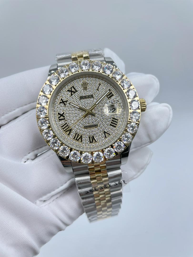 Rolex Datejust Full Diamonds Icedout superclone